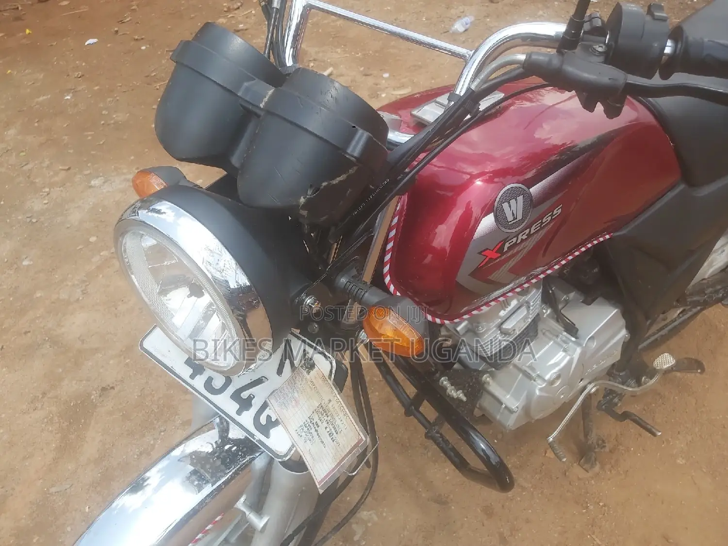 Haojue EX125 2022 Red