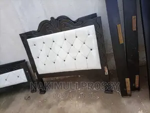 White and Black Bed 4by6