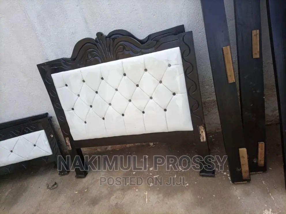 White and Black Bed 4by6