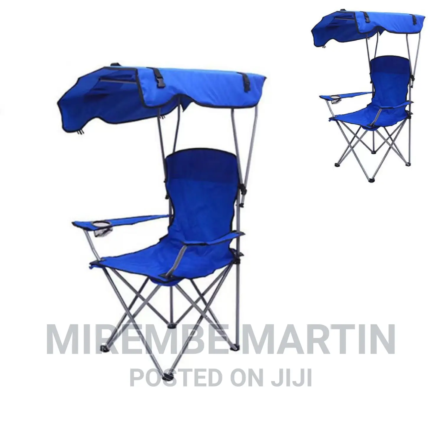 Blue Foldable Camping Chair