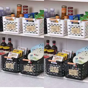 Plastic Kitchen Storage Basket