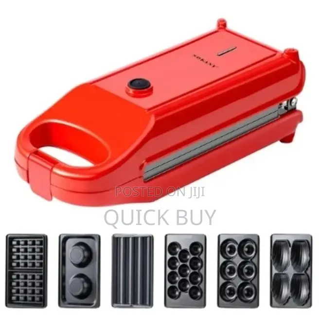 New Sokany SK BBQ836 Sandwich Maker 6 in 1