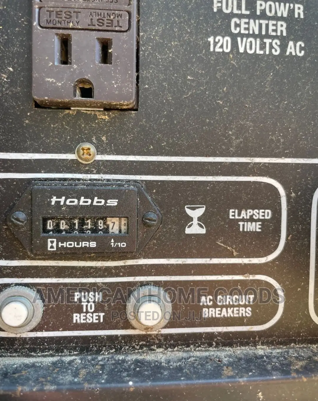 Vanguard Generator, 16hp, v-Twin, 118hrs, W/Transfer Switch.