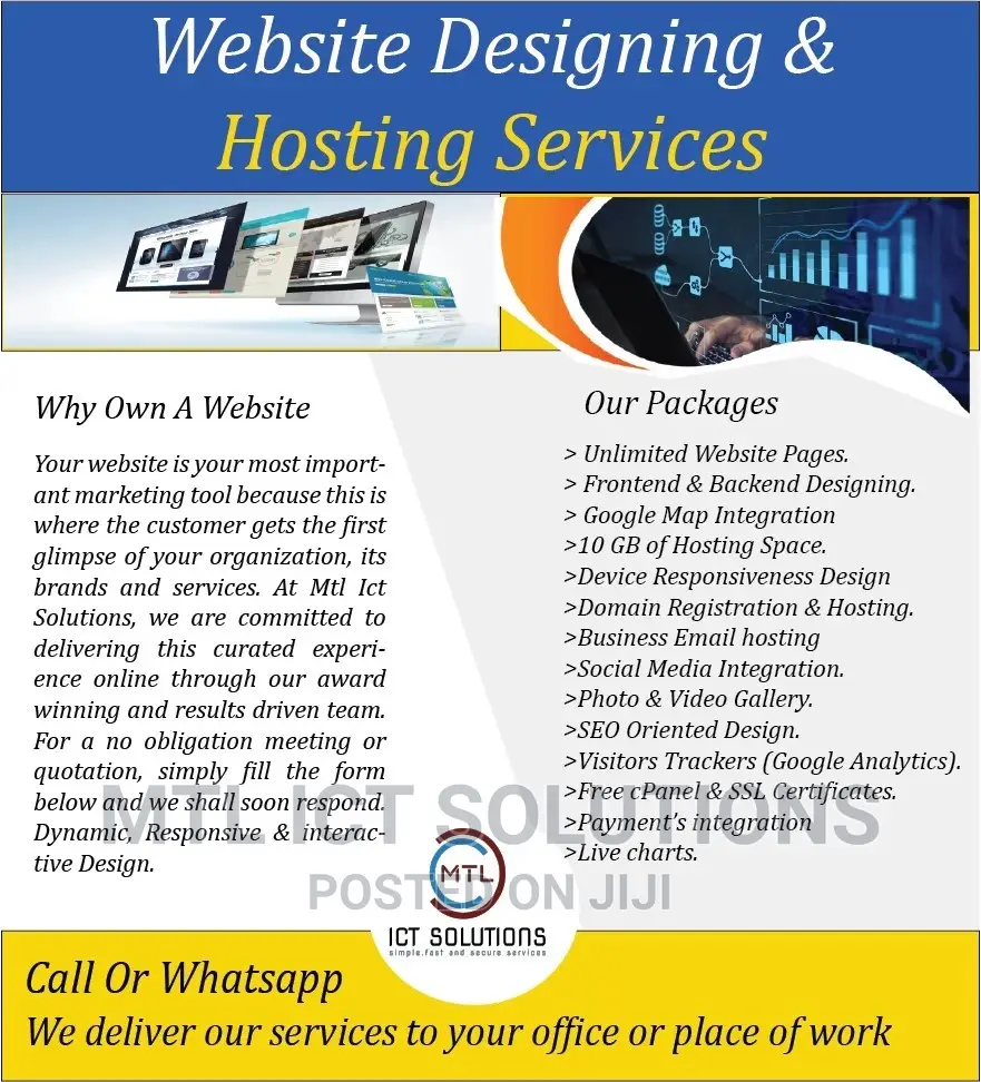 Website Designing Hosting Solutions