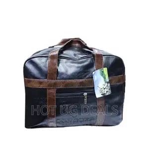 Conqueror Travel Bag - Black,Brown - Medium