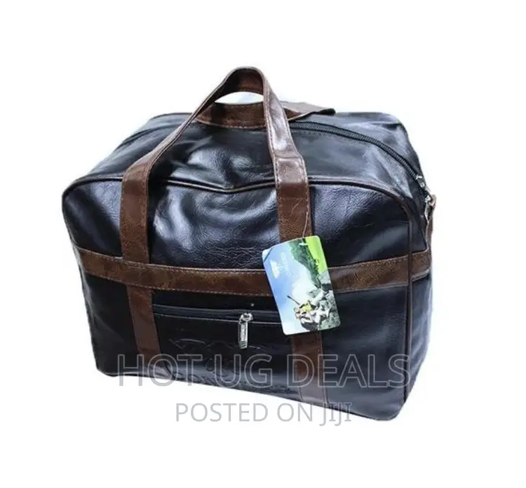 Conqueror Travel Bag - Black,Brown - Medium