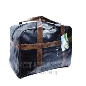 Conqueror Travel Bag - Black,Brown - Medium