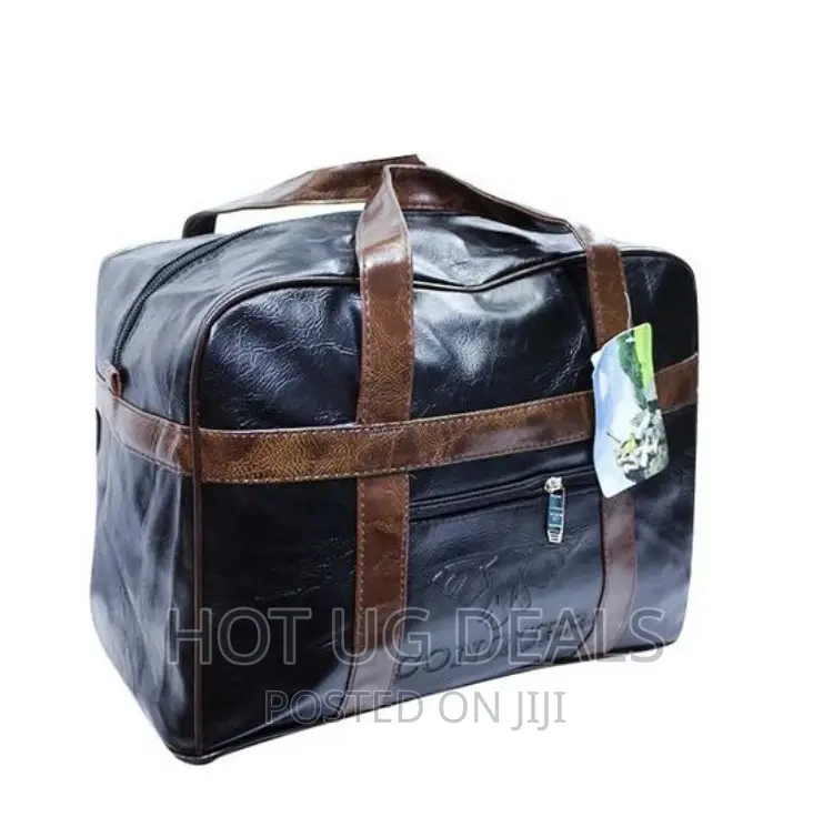 Conqueror Travel Bag - Black,Brown - Medium