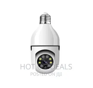 1080p 2.4g 360° Wifi Bulb Panoramic Ip Camera Night Vision