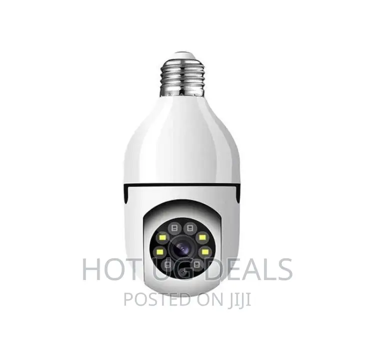 1080p 2.4g 360° Wifi Bulb Panoramic Ip Camera Night Vision