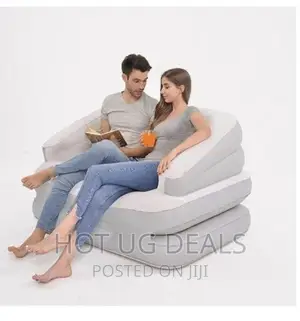 Double Air Folding Sofa Bed Inflatable Camping Mattresspool