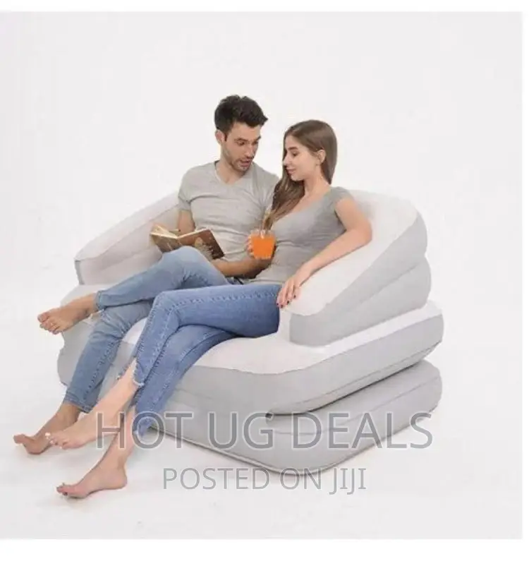Double Air Folding Sofa Bed Inflatable Camping Mattresspool