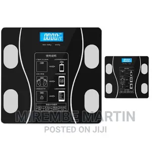 Black Glass Digital Scale