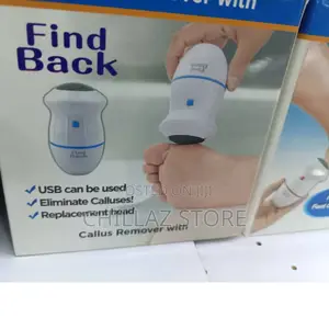 Back Foot Callus Remover.