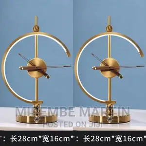 Clock Bedside Lamp