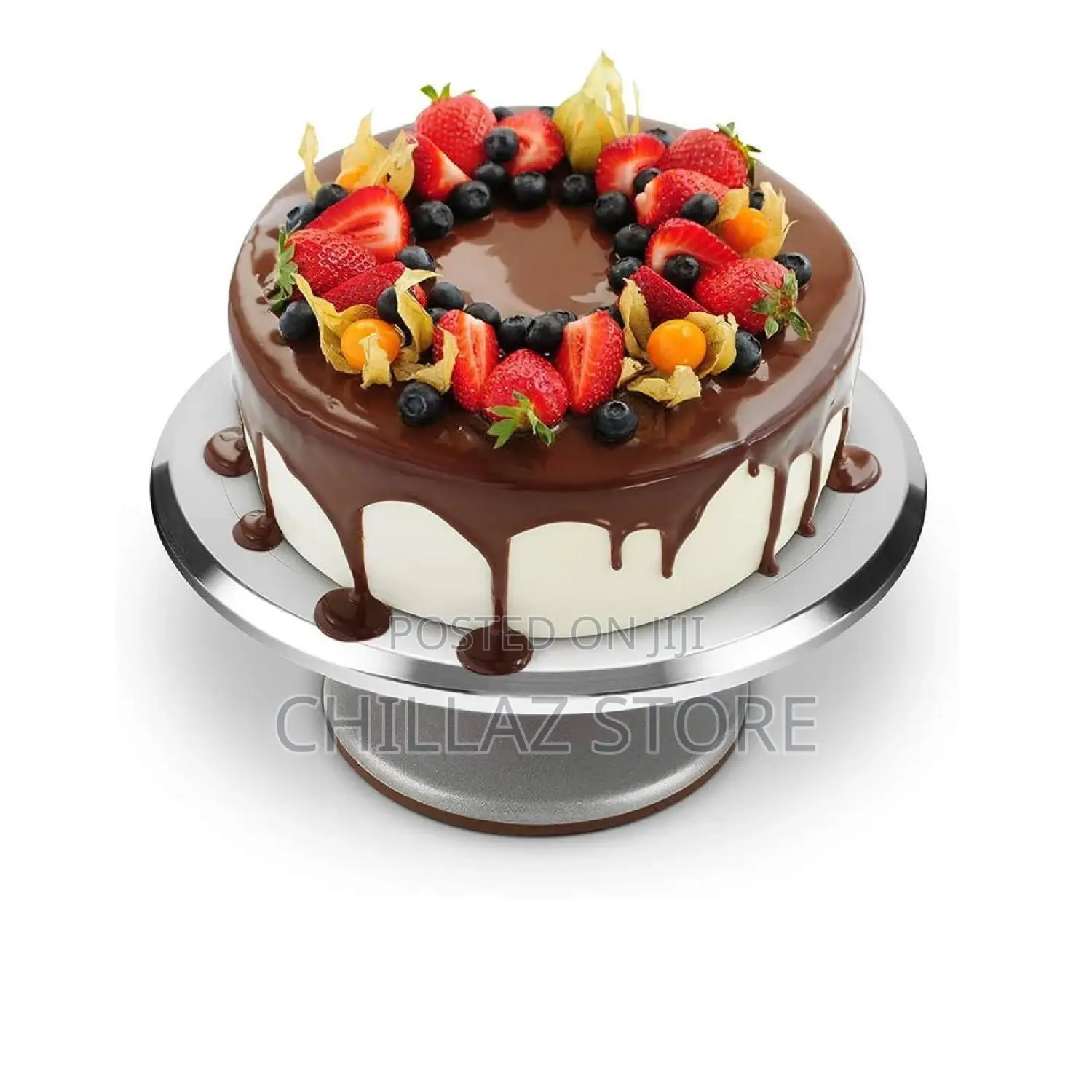 Stainless Steel Cake Turntable Stand.