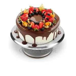 Stainless Steel Cake Turntable Stand.