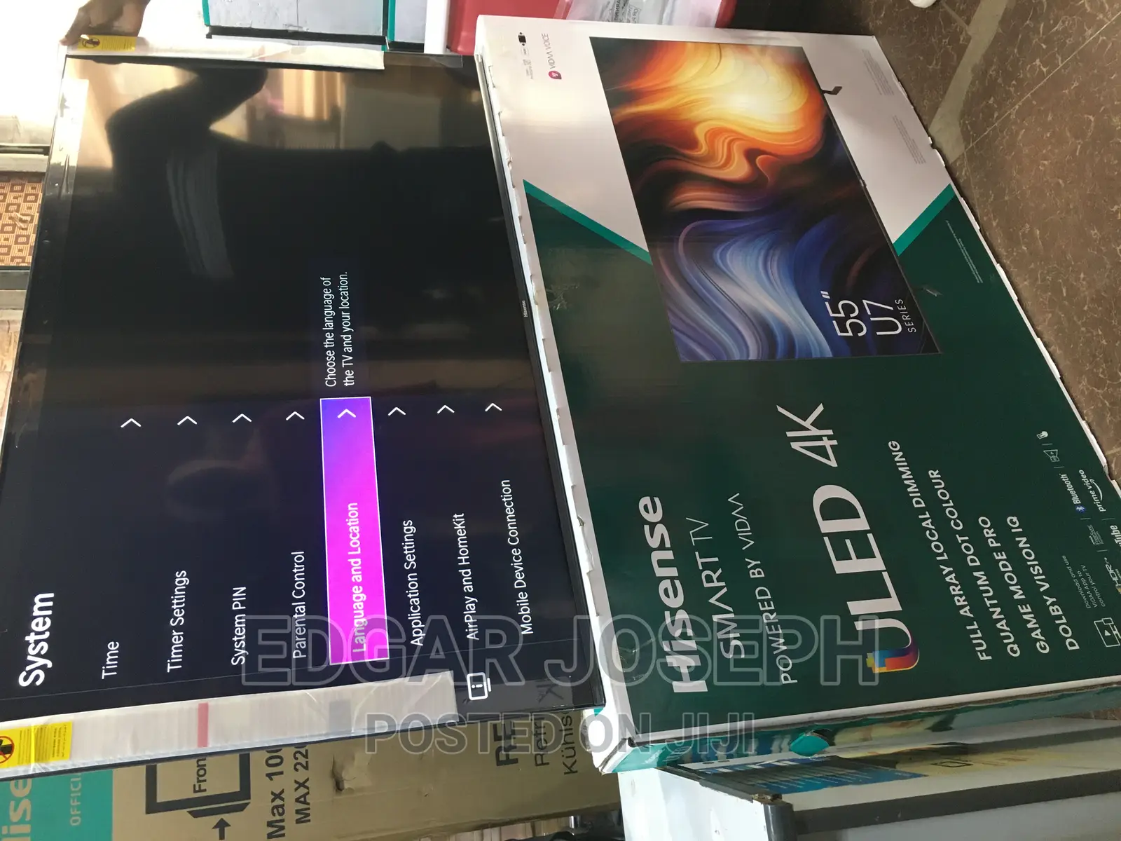 Smart Tv 55 Quantom Dot Hisense Uled