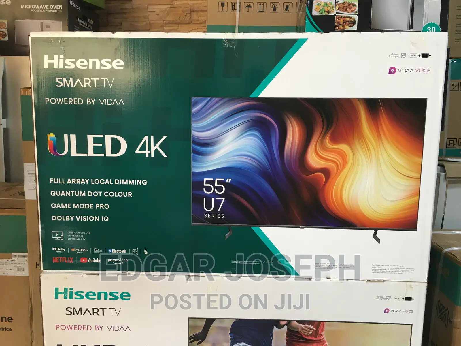 Smart Tv 55 Quantom Dot Hisense Uled