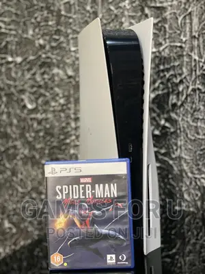 Ps5 Console Uk Used Cd Version With Spider-Man