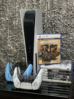 Ps5 Console Cd Version 2 Pads With Game