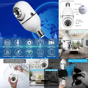 Wireless Security Camera Bulb