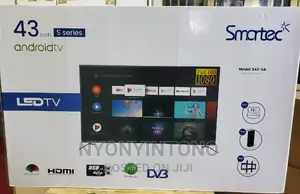 Smartec 43" Smart Android Frameless Tv With Free to Air