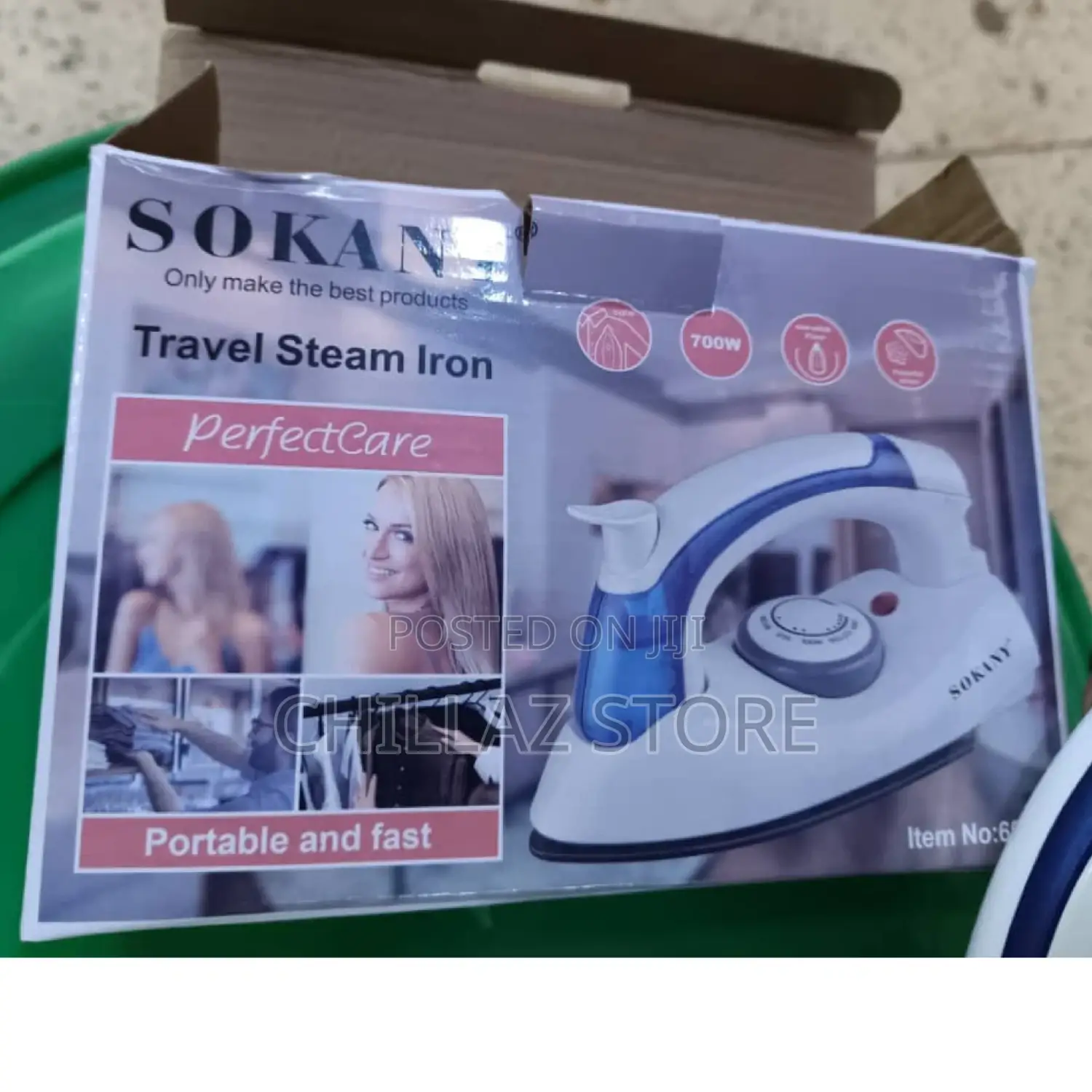 Sokany Travel Steam Iron.
