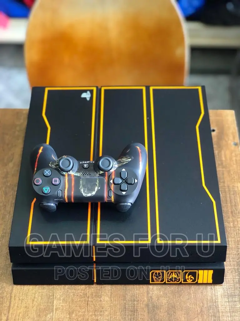 Ps4 Chipped Console With Pad Customized 1080