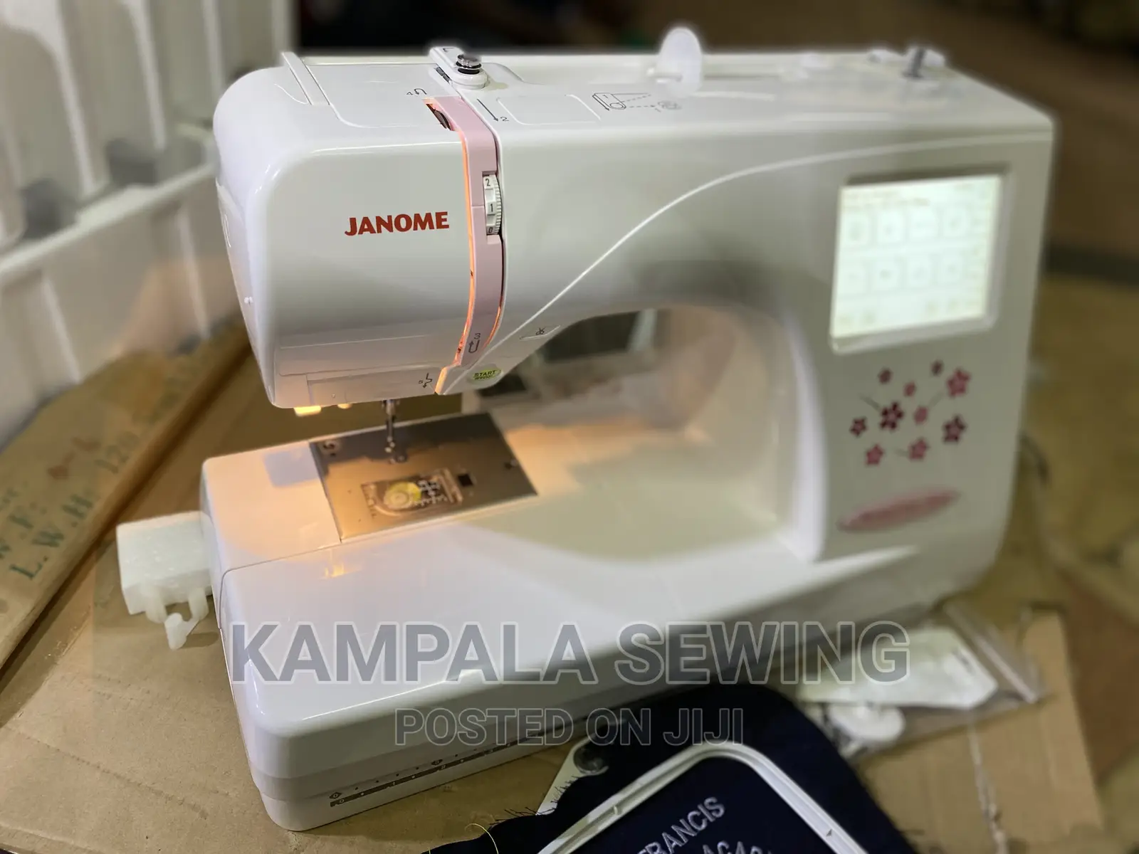 New Janome Embroidery Sewing Machine