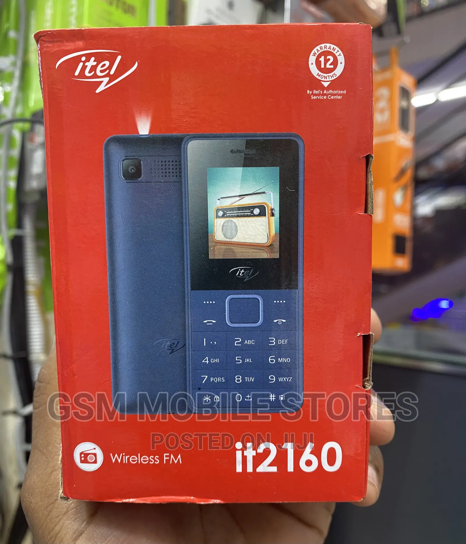 New Itel it2160 Black