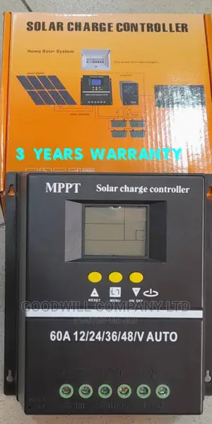 60a MPPT Charge Controller From 12v, 24v, 36v 48v