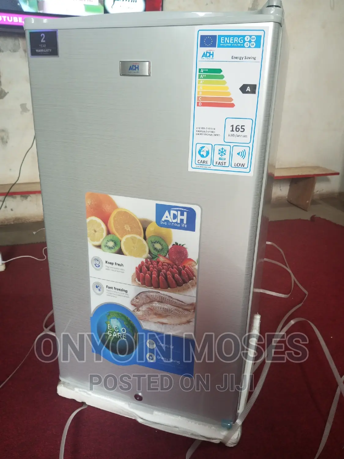Brand New Adh 120l Single Door Refrigerator