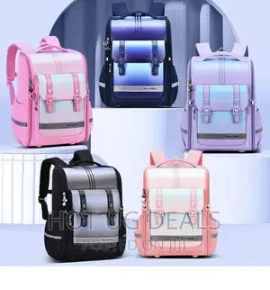 TOP BEAR SCHOOL BAG Even Suitable for Black Books-Multicolor