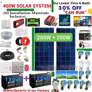 400W Solar System Full Kit / 400w German Solar Kit