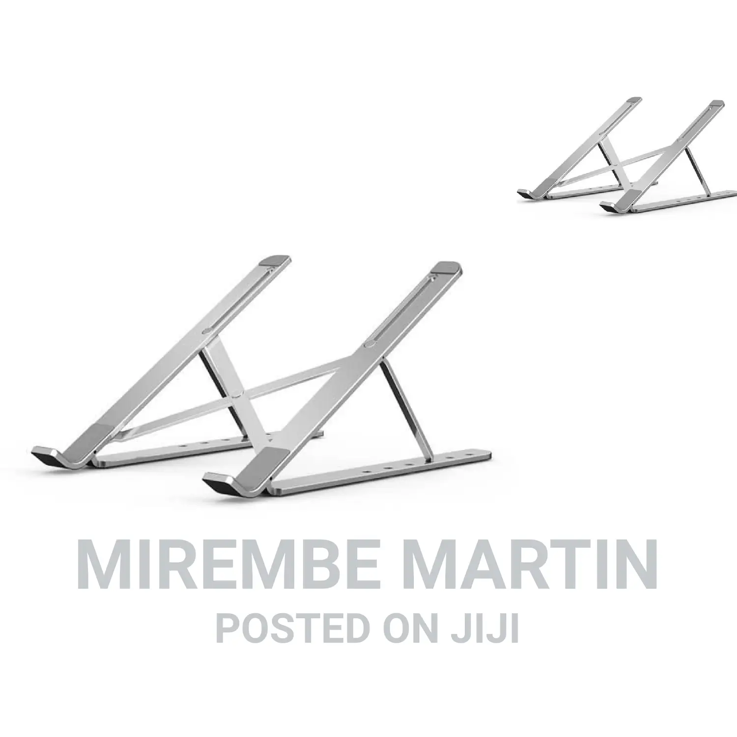 Metallic Portable Laptop Stand