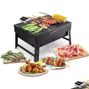 Portable Foldable BBQ Charcoal Grill.
