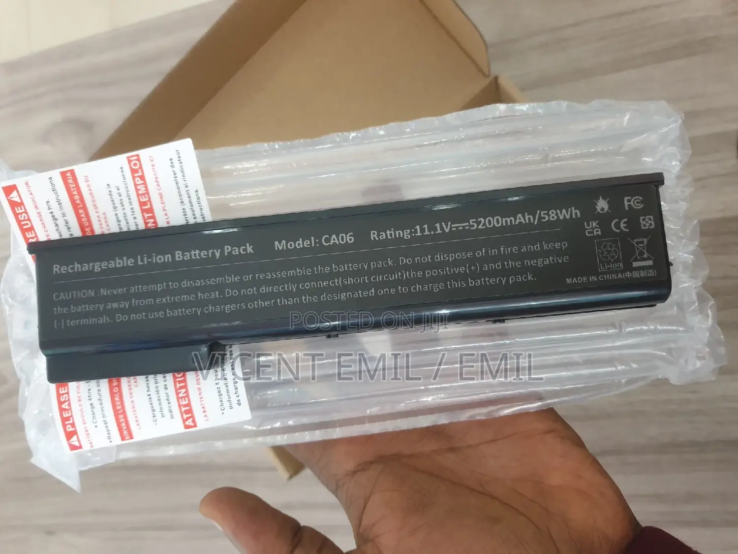 HP Laptop Battery 640 G1 and G2
