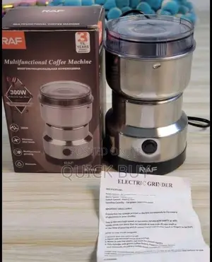 Raf Multifunctional Coffee Machine/ Grinder