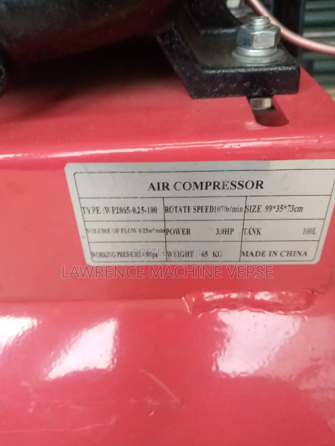 Gasoline Air Compressor 100L