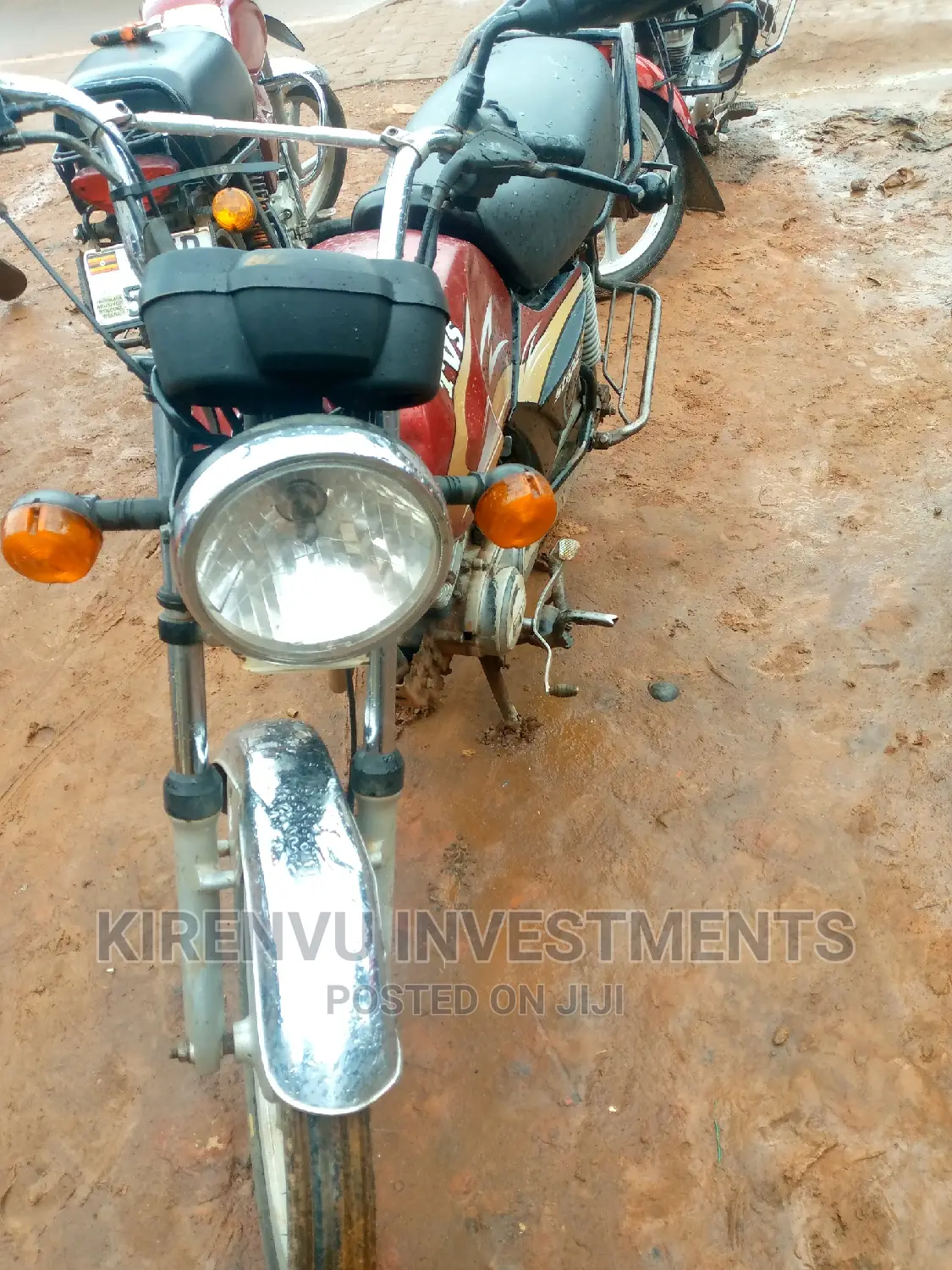 TVS Apache 180 RTR 2016 Red