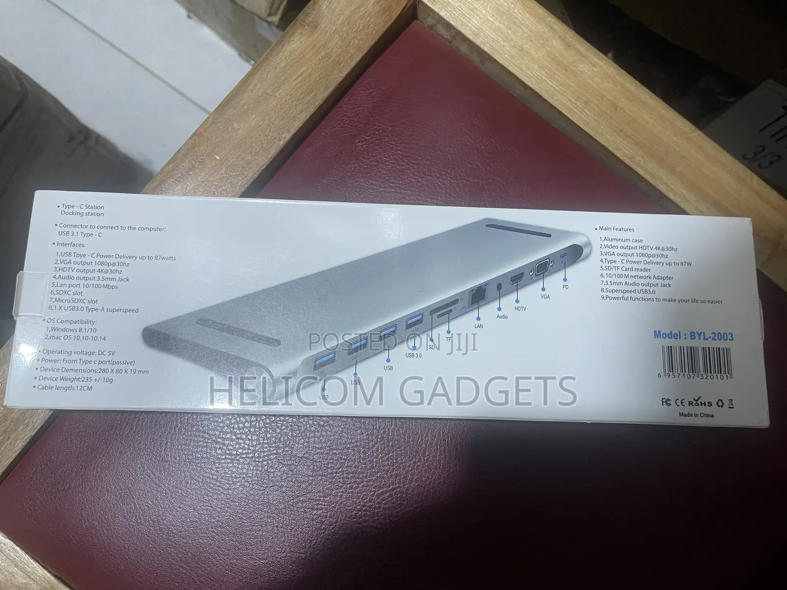 TYPE C ADAPTER 11 in 1