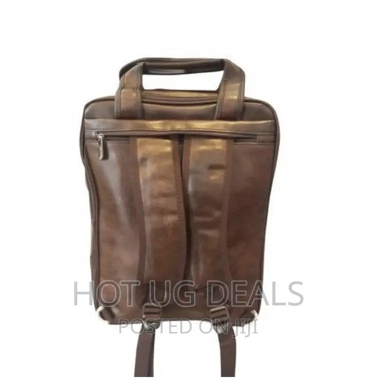 Stardragon Star Dragon Leather Laptop Bag - Brown