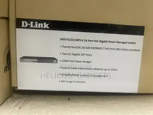 D-Link 24 Port Poe Gigabit Smart Managed Switch