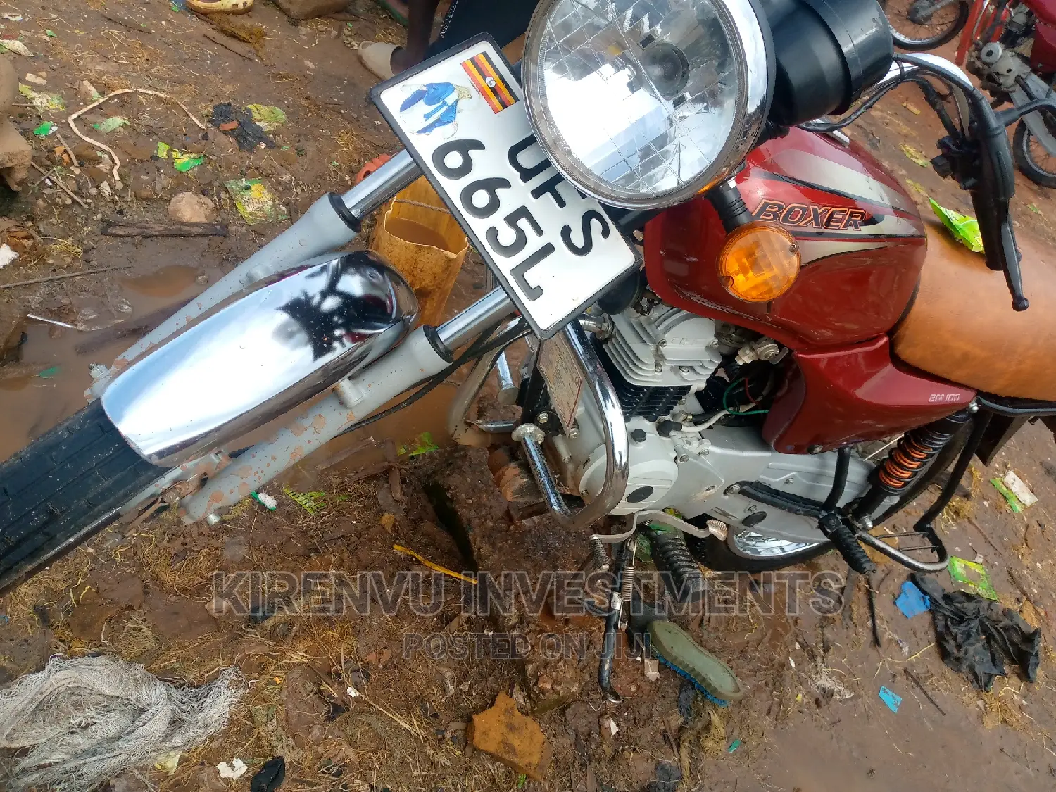 Bajaj Boxer 100 2019 Red