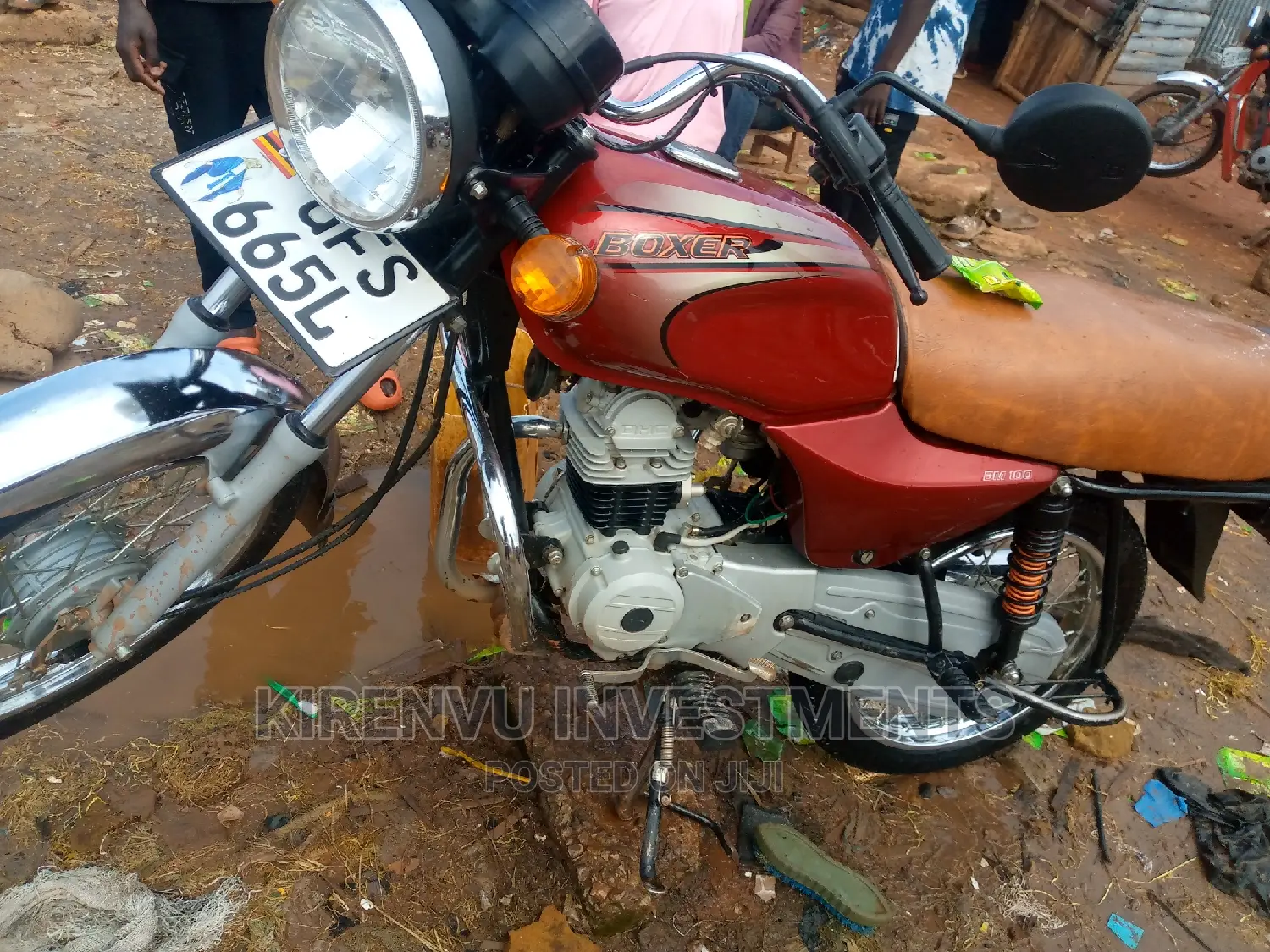 Bajaj Boxer 100 2019 Red