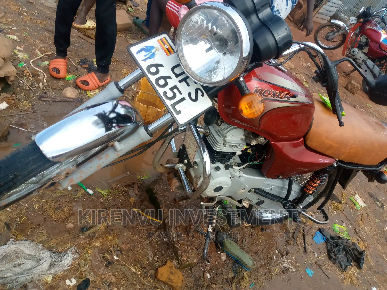 Bajaj Boxer 100 2019 Red
