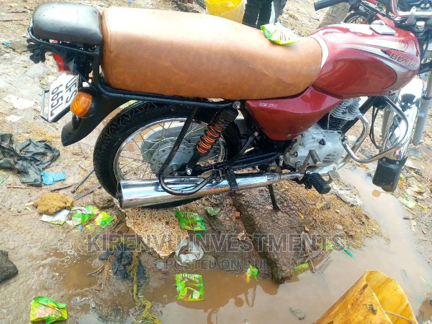 Bajaj Boxer 100 2019 Red
