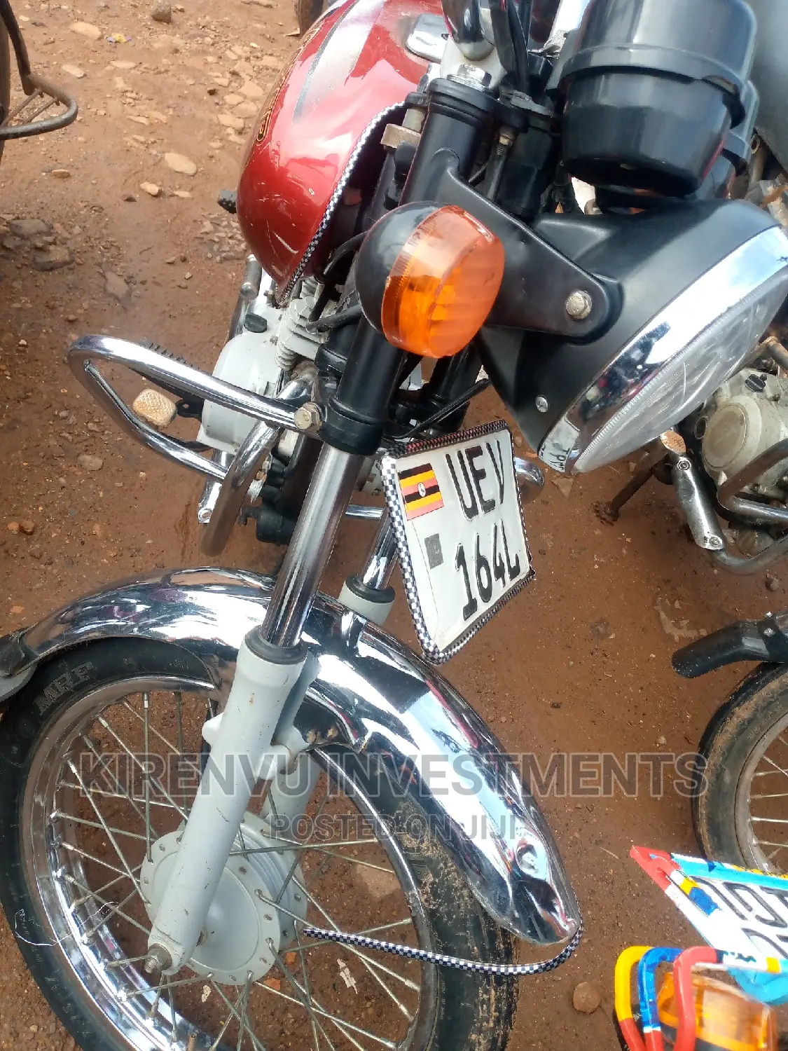 Bajaj Boxer BM100ES 2017 Red