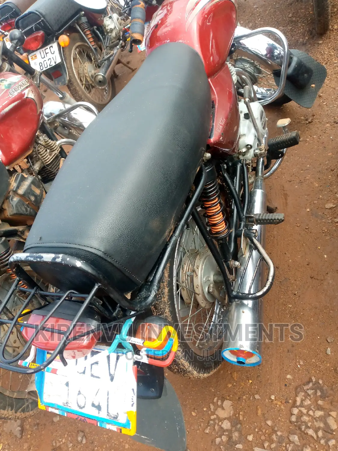 Bajaj Boxer BM100ES 2017 Red